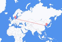 Flyrejser fra Seoul, Sydkorea til Bornholm, Danmark