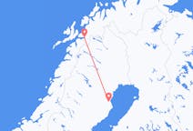 出发地 瑞典出发地 Skelleftea目的地 挪威纳尔维克的航班