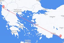 Flights from Gazipaşa to Tirana