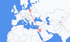 出发地 沙特阿拉伯欧拉目的地 波兰拉多姆的航班