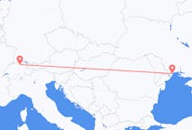 Flyrejser fra Odessa, Ukraine til Zürich, Schweiz