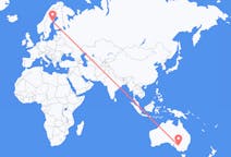 Flights from Mildura, Australia to Umeå, Sweden