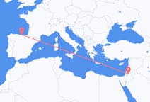 Flyreiser fra Amman, til Santander
