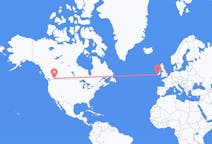 出发地 加拿大出发地 卡斯尔加目的地 爱尔兰科克的航班