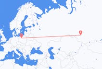 Flights from Novosibirsk, Russia to Bydgoszcz, Poland