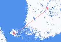 เที่ยวบิน จาก มารีเอฮัมน์, หมู่เกาะโอลันด์ ไปยัง ตัมเปเร, ฟินแลนด์