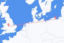 Flyreiser fra Gdańsk, Polen til Birmingham, England