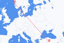 Flights from Bergen, Norway to Kayseri, Turkey