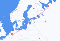 Fly fra Arkhangelsk til Köln