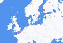 เที่ยวบิน จาก โดวิลล์, ฝรั่งเศส ไปยัง ตุรกุ, ฟินแลนด์
