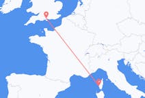 Flights from Ajaccio, France to Southampton, England