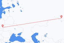 Flights from Omsk, Russia to Rzeszów, Poland