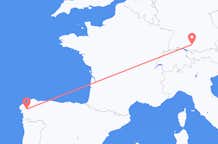 Flights from Memmingen, Germany to Santiago de Compostela, Spain