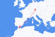 Vluchten van Al Hoceïma, Marokko naar München, Duitsland