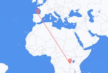 Flyreiser fra Bujumbura, til Santander