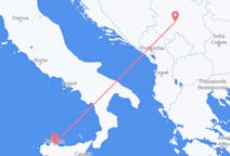 Flyreiser fra Palermo, til Kraljevo