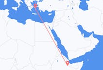 Flights from Jijiga, Ethiopia to Mykonos, Greece