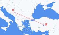 Flyreiser fra Sarajevo, til Nevsehir