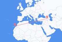 Flights from Yerevan to Lanzarote