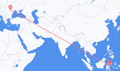 Flyrejser fra Luwuk, Indonesien til Bacău, Rumænien