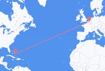 出发地 巴哈马出发地 圣萨尔瓦多岛目的地 比利时布鲁塞尔的航班