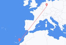 出发地 德国出发地 卡塞尔目的地 西班牙兰萨罗特岛的航班