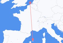 Flights from Menorca, Spain to Ostend, Belgium