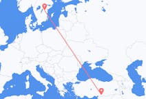 Flights from Gaziantep, Turkey to Linköping, Sweden