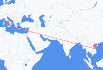 Flyrejser fra Da Nang, Vietnam til Palermo, Italien