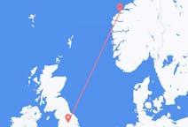 Flights from from Ålesund to Leeds