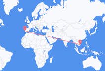 Flyg från Da Lat, Vietnam till Lissabon, Portugal