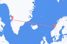 Flyg från Rørvik, Norge till Ilulissat, Grönland