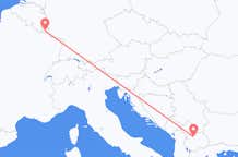 Vluchten van Skopje naar Luxemburg