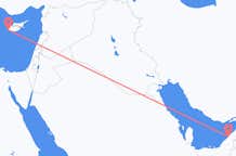 Lennot Dubaista Pafokseen
