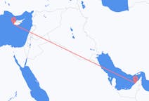 아랍에미리트발 두바이, 키프로스행 파포스 항공편