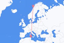 Flights from Enfidha, Tunisia to Bodø, Norway