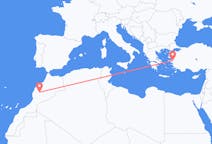 Flyg från Marrakech, Marocko till Izmir, Turkiet