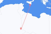 Flyg från Djanet, Algeriet till Malta (kommun), Malta