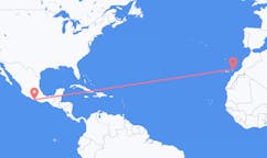 Flights from Acapulco to Lanzarote