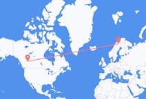 เที่ยวบินจาก แกรนด์ ไพรรี่ แคนาดา ไปยัง Kiruna แคนาดา