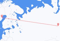 Flights from Surgut, Russia to Skellefteå, Sweden