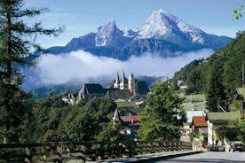 Bayerska bergen inklusive Berchtesgaden från Salzburg