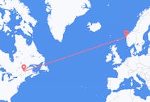 Flights from Quebec City to Florø