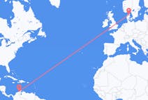 Flights from Riohacha, Colombia to Aalborg, Denmark