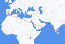 Flights from Thoothukudi, India to Málaga, Spain
