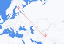 Flyrejser fra Amritsar, Indien til Kuopio, Finland