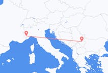 Flights from Cuneo, Italy to Niš, Serbia