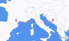Flüge von Carcassonne, Frankreich nach Mostar, Bosnien und Herzegowina