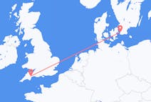 Loty z miasta Malmö do miasta Exeter