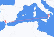 Flyreiser fra Jerez, Spania til Lamezia Terme, Italia